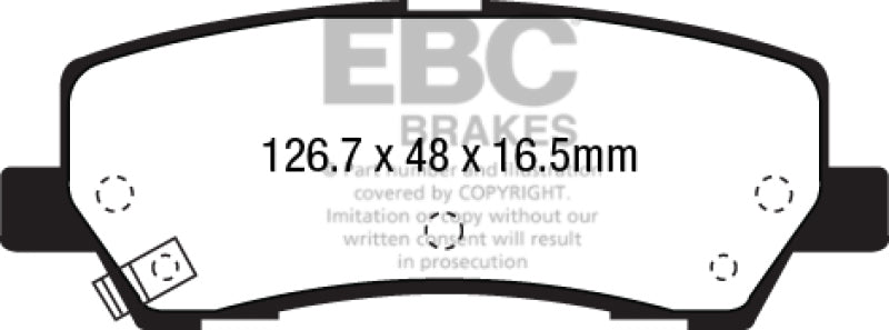 EBC brake Ultimax2 brake Pads UD1793