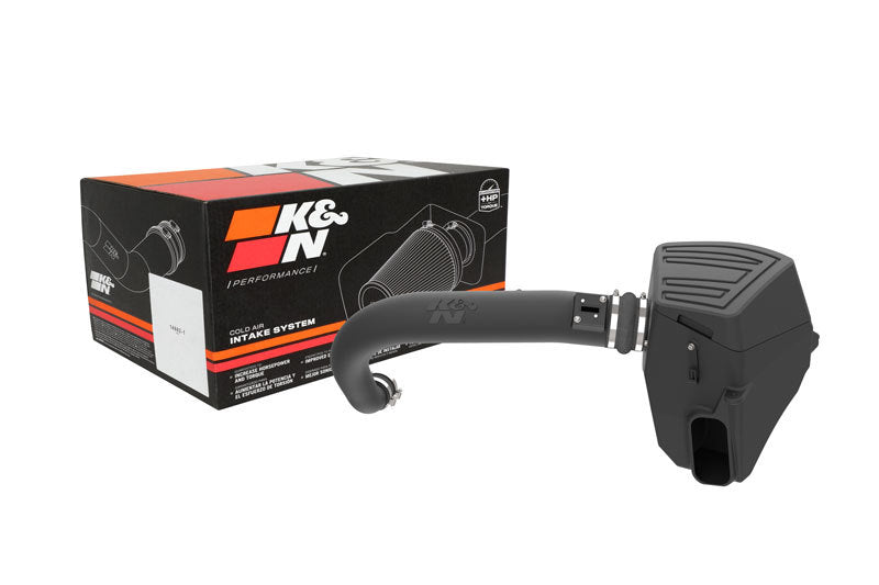 K&N 63-3113 Aircharger Intake Kit for CHEVROLET SILVERADO 1500 L4-2.7L F/I, 2019-2020