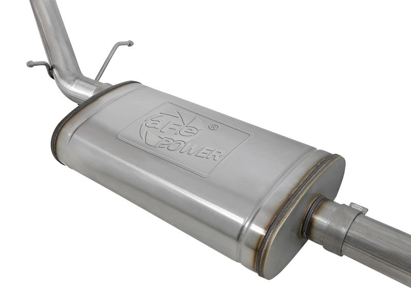 aFe Vulcan Series 3in 304SS Exhaust Cat-Back w/ Pol Tips 2019 GM Silverado / Sierra 1500 L4-2.7L (t) 49-34109-P