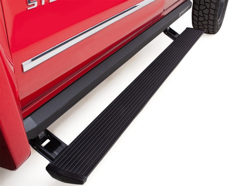 AMP Research 78154-01A PowerStep Xtreme Running Boards Plug N Play System for 2014-2018 Silverado/Sierra 1500 (Incl 2019 Silverado LD/Sierra Limited) 2015-2019 Silverado/Sierra 2500/3500 Excludes Dually Double/Crew Cab
