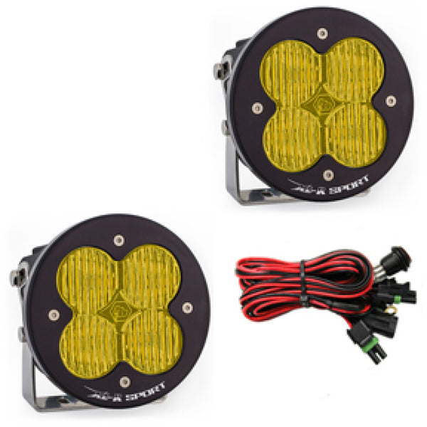 Baja Designs XL R Sport Series Wide Cornering Pattern LED Light Pods Amber 577815