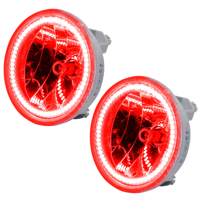 Oracle Lighting 07-13 Chevrolet Avalanche Pre-Assembled LED Halo Fog Lights -Red SEE WARRANTY 7002-003