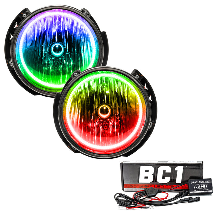 Oracle 07-16 compatible with Jeep Wrangler JK SMD HL ColorSHIFT w/ BC1 Controller SEE WARRANTY 7079-335