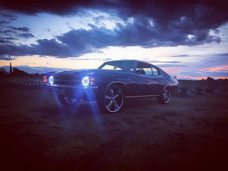 Oracle Pre-Installed Lights 7 IN. Sealed Beam White Halo SEE WARRANTY 6905-001