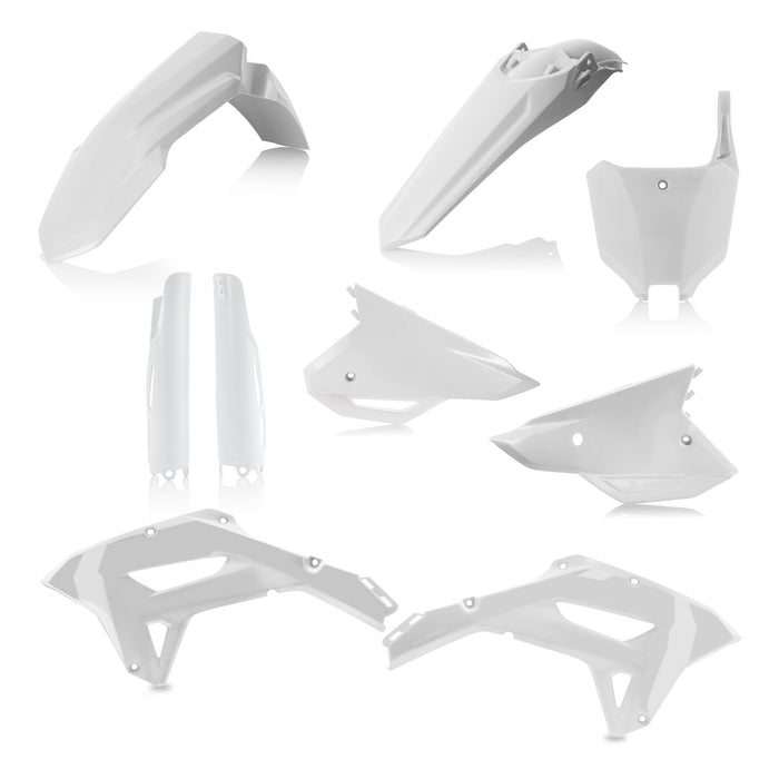 Acerbis Full Plastic Kits For Honda - White (2861800002)