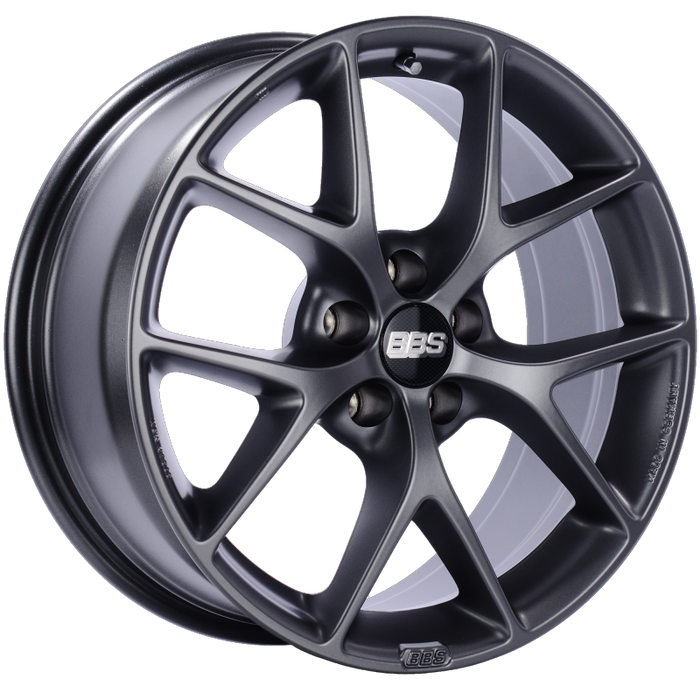 BBS SR 18x8 5x112 ET21 CB66.5 Satin Grey Wheel SR032SG