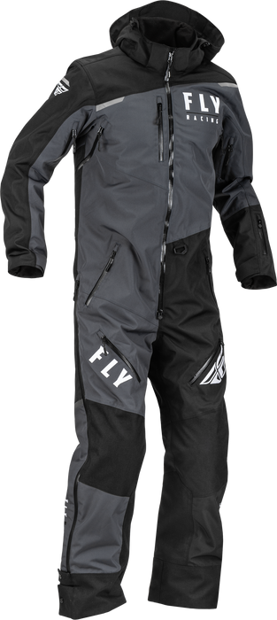 Fly Racing 2023 Cobalt Shell Monosuit (Black/Grey, Large)