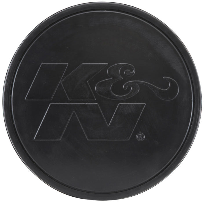 K&N Universal Clamp-On Air Filter: High Performance, Premium, Washable, Replacement Filter: Flange Diameter: 4 In, Filter Height: 8 In, Flange Length: 1.5 In, Shape: Round Tapered, RU-5171HBK