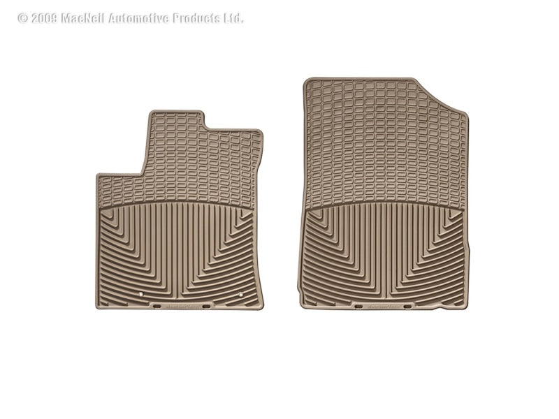 WeatherTech 09+ Pontiac Vibe Front Rubber Mats Tan W96TN