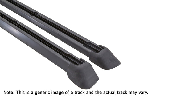 Rhino-Rack Compatible with Nissan Frontier RTS Tracks w/Hardware/End Caps Pair RTS507