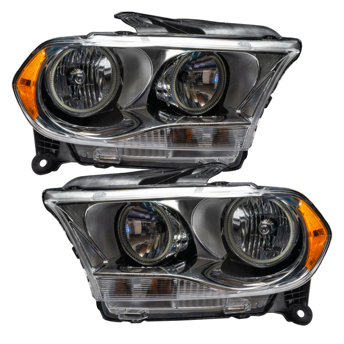 Oracle 11-13 Compatible with Dodge Durango SMD HL Halogen Chrome ColorSHIFT w/ 2.0 Controller SEE WARRANTY 7101-333