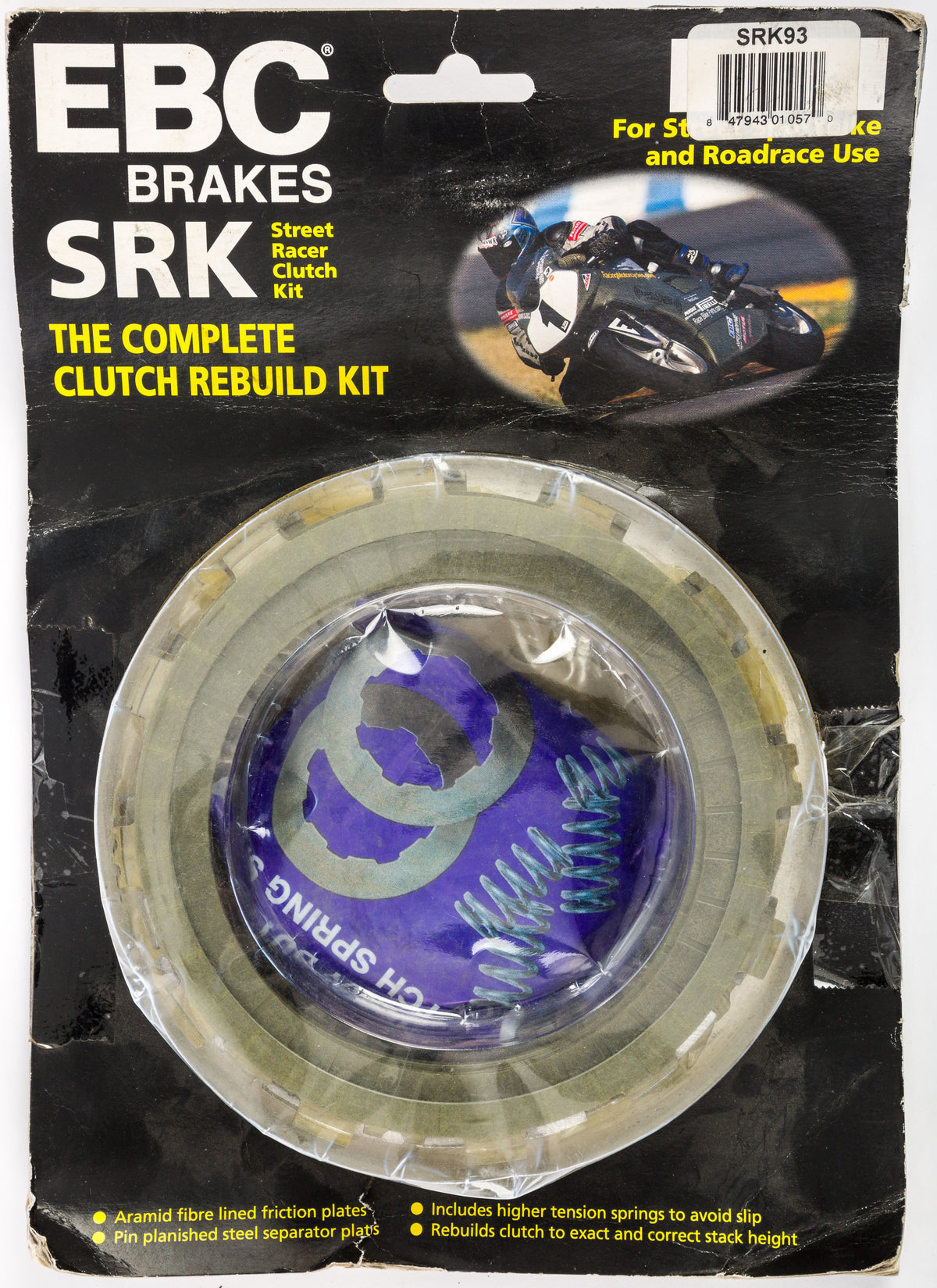EBC SRK Complete Clutch Rebuild Kit For 07-08 YAMAHA YZF-R1