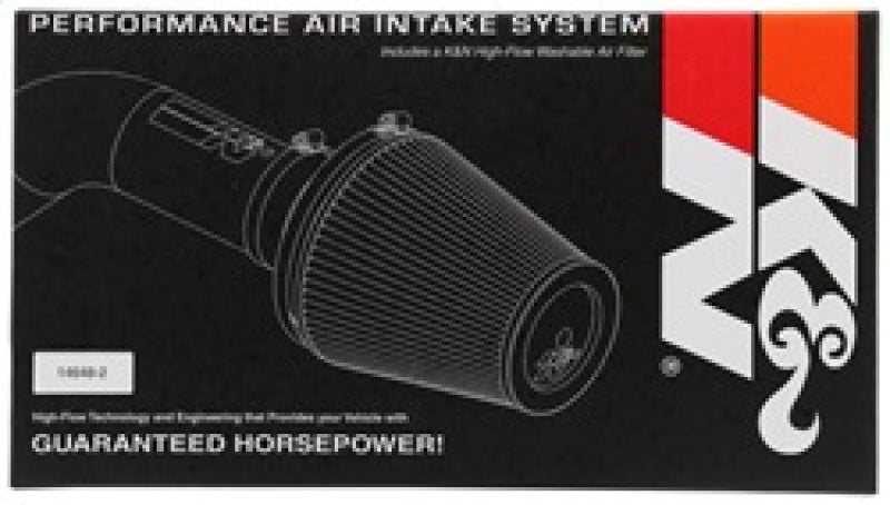 K&N Cold Air Intake Kit: Increase Acceleration & Towing Power, Guaranteed To