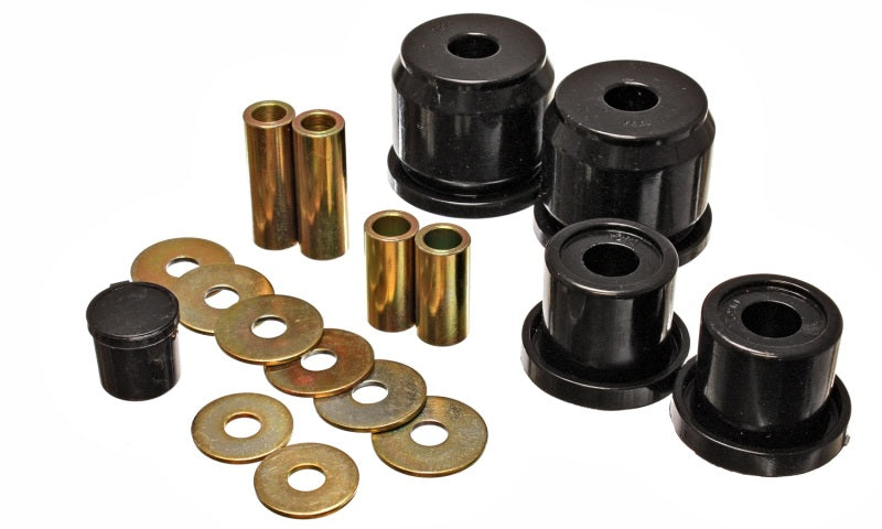 Energy Suspension 00-09 Honda S2000 Black Rear Differential Carrier Bushing Set 16.1112G