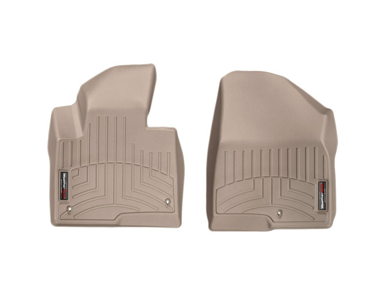 WeatherTech 13+ Hyundai Santa Fe Front FloorLiner Tan 454401