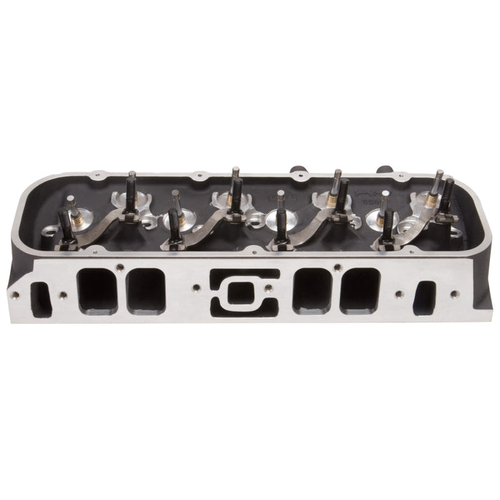 Edelbrock Single Marine BBC Rect Port Head w/ Valves 61559