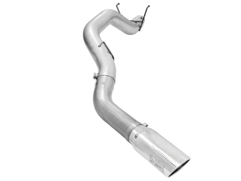 aFe Atlas 5in DPF-Back Aluminized Steel Exh Compatible with Dodge RAM Diesel 13-14 6.7L (td) Mega Cab w/Polished Tip 49-02039-P