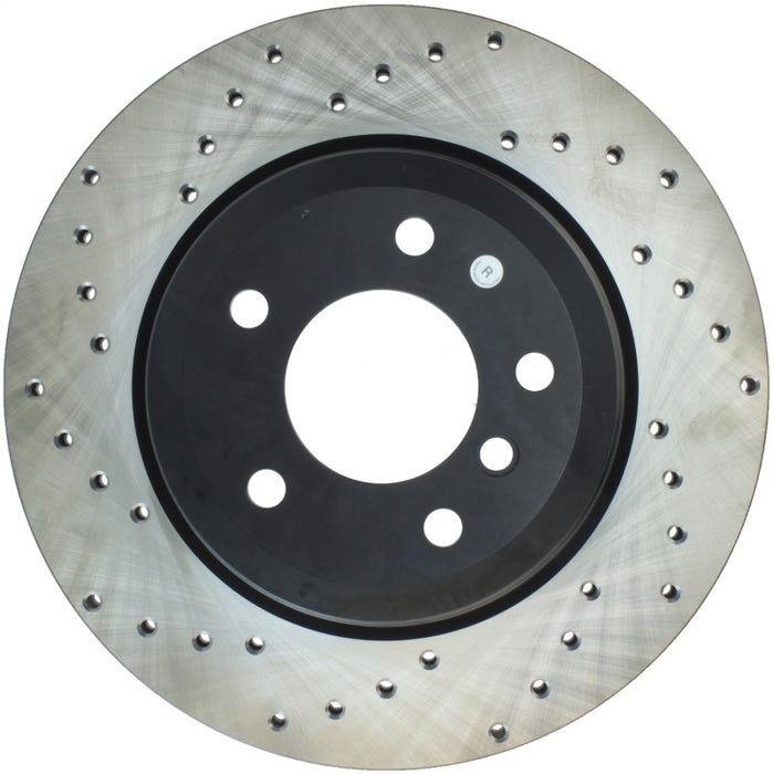 StopTech Sport Cross Drilled Brake Rotor Front Left 128.34109R