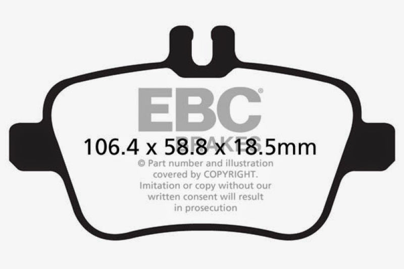 Ebc Greenstuff Brake Pad Sets DP22157
