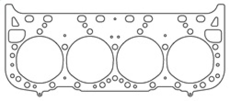 Cometic 92-96 GM LT1 Small Block 4.100 inch Bore .070 inch MLS-5 Headgasket (w/Valve Pockets) C5646-070