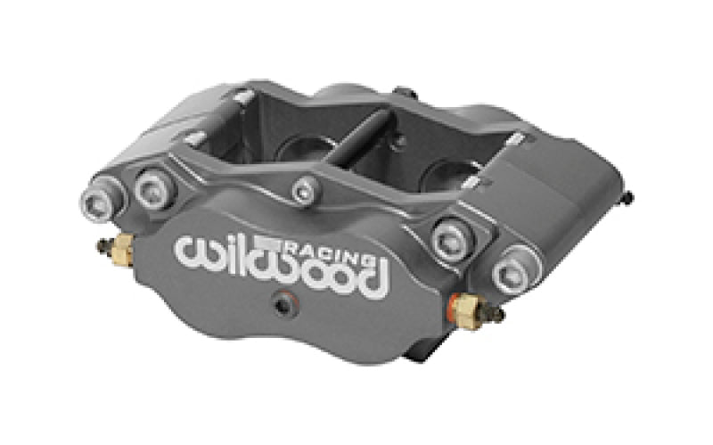Wilwood Billet Narrow Dynalite Radial Mount Caliper 1.38in Piston / .81in Disc / Type III Silver 120-15563-SI