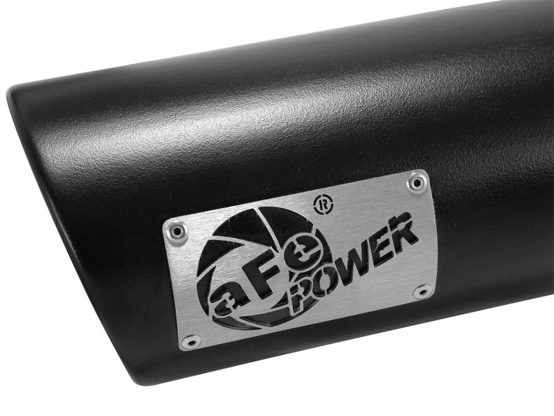 aFe Power 09-15 Compatible with Dodge Ram 3.0L/5.7L Black Exhaust Tip Upgrade 49C42046-B