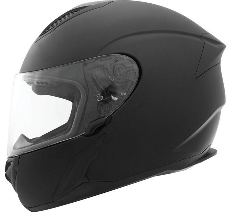THH T-810 Solid Motorcycle Helmet Flat Black MD