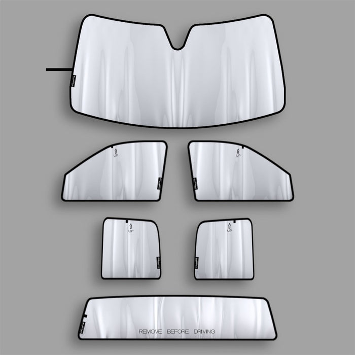 WeatherTech 2009-2015 Compatible with Dodge Ram Truck 1500 Quad Cab TechShade Full Vehicle Kit TS0005K1