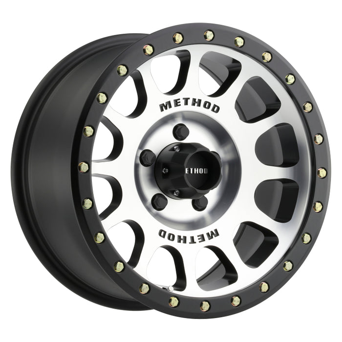 Method MR305 NV 17x8.5 0mm Offset 5x5.5 108mm CB Machined/Black Street Loc Wheel MR30578555300