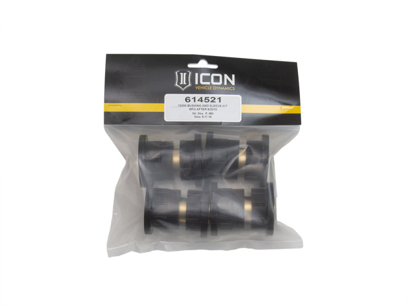 Icon 78500 Bushing And Sleeve Kit Manufactured After 8/2015 614521