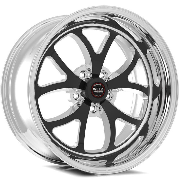 Weld S76 17x9.5 / 5x4.75 BP / 4.7in. BS Black Wheel (High Pad) Non-Beadlock 76HB7095B47A