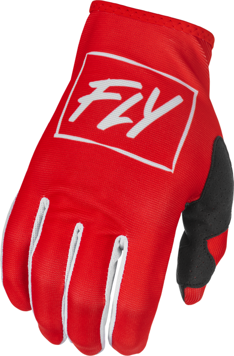 Fly Racing 2022 Youth Lite Gloves (Red/White, Youth Medium)