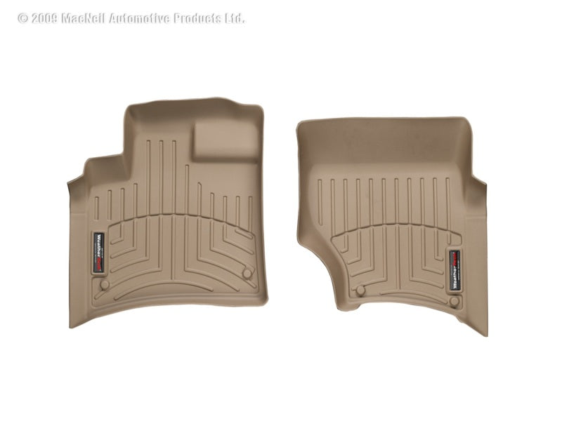 WeatherTech 07+ Audi Q7 Front FloorLiner Tan 451511