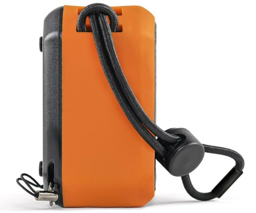 EXPLT500 Rugged Waterproof Floating Portable Bluetooth Wireless 5-Watt Mini Smart Speaker (Orange)