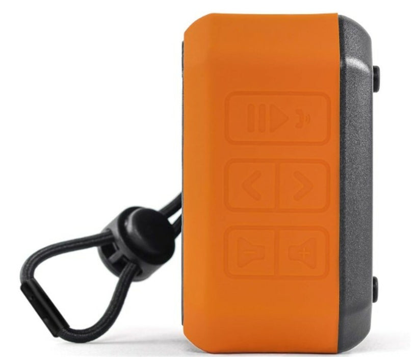 EXPLT500 Rugged Waterproof Floating Portable Bluetooth Wireless 5-Watt Mini Smart Speaker (Orange)