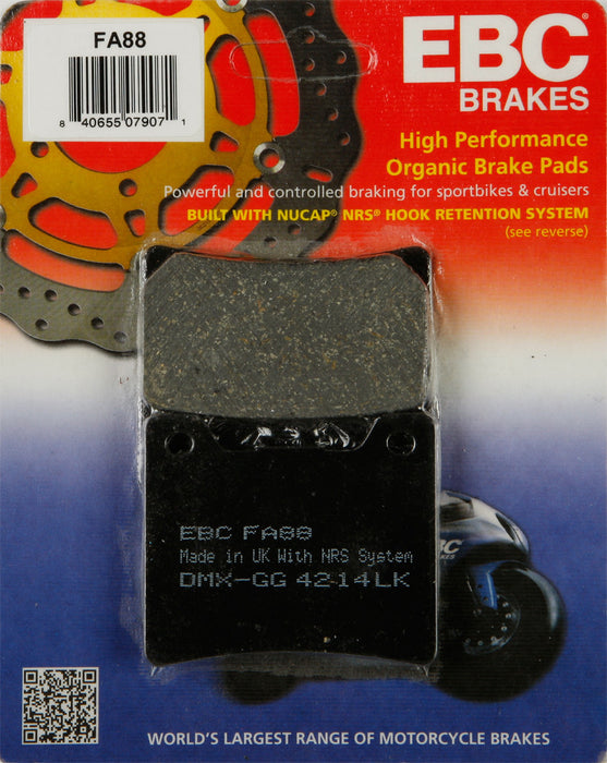 EBC Brakes FA88 Disc Brake Pad Set