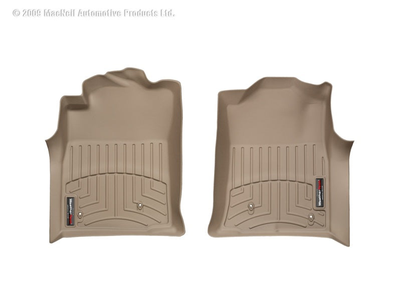 WeatherTech 05-11 Toyota Tacoma Front FloorLiner Tan 451781