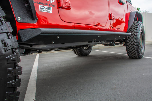 DV8 Offroad 2019+ compatible with Jeep Gladiator Side Step/Sliders SRGL-02