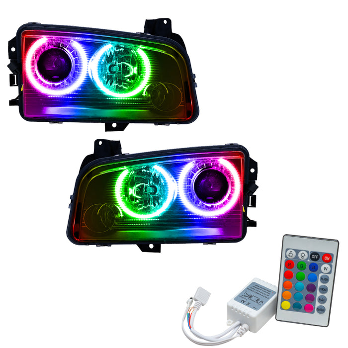 Oracle 08-10 Compatible with Dodge Charger SMD HL (HID) ColorSHIFT w/ Simple Controller SEE WARRANTY 8179-504