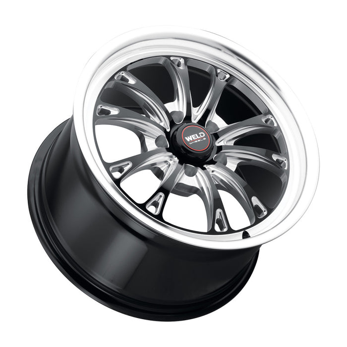 Weld S157 17X10 Belmont Drag 5X112 ET40 BS7.1 Gloss Black MIL Dia 78.1 S15770045P40