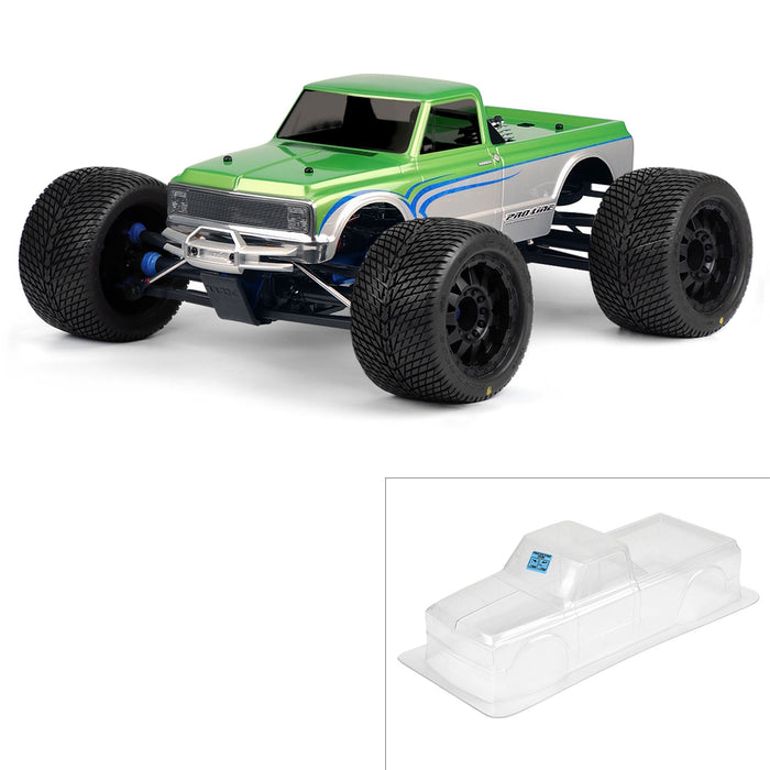 Pro-Line Racing 72 Chevy C10 Long Bed Body ClearRevo 3.3LSTMGT PRO322700 Car/Truck  Bodies wings & Decals