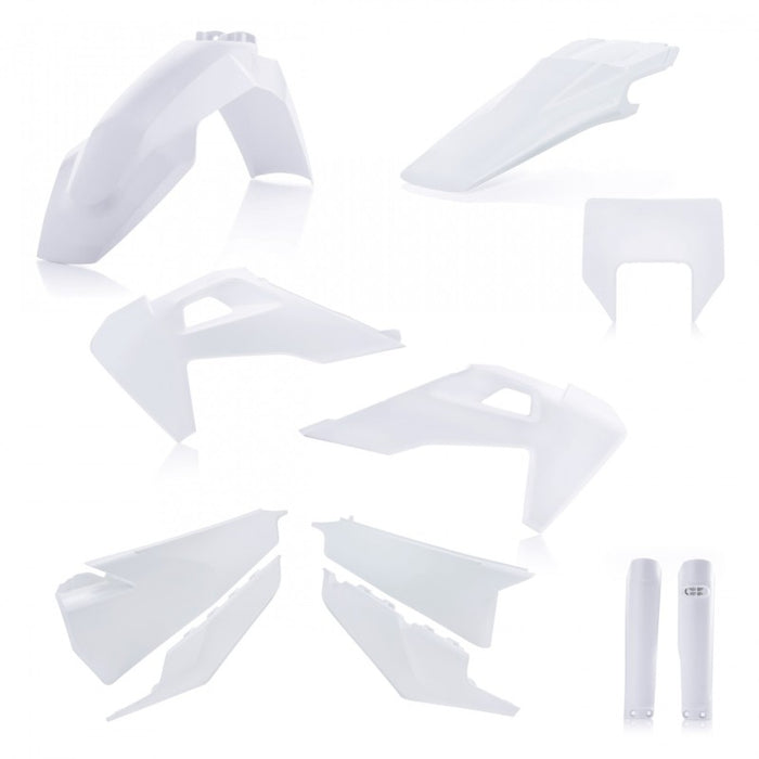 Acerbis Full Plastic Kits For Husqvarna 20 White () 2791536811
