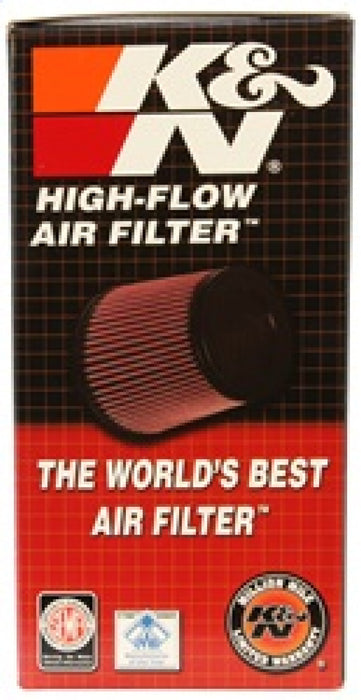 K&N Universal Clamp-On Air Intake Filter: High Performance, Premium Washable Replacement Filter: Flange Diameter: 2 In, Filter Height: 2.75 In, Flange L: 0.625 In, Shape: Oval Straight, Ru-1824, Black RU-1824