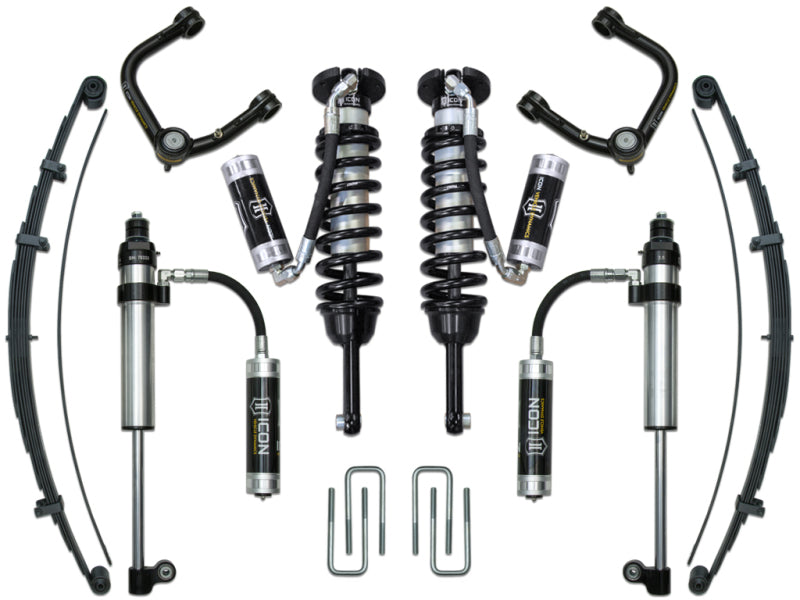 ICON 05-15 Toyota Tacoma 0-3.5in/16-17 Toyota Tacoma 0-2.75in Stg 8 Suspension System w/Tubular Uca K53008T