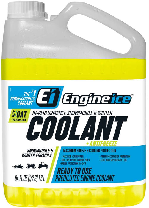Engine Ice Hi-Performance Snowmobile/Wntr Coolant + Antifreeze 1/2 Gal 12557 1/2 GAL