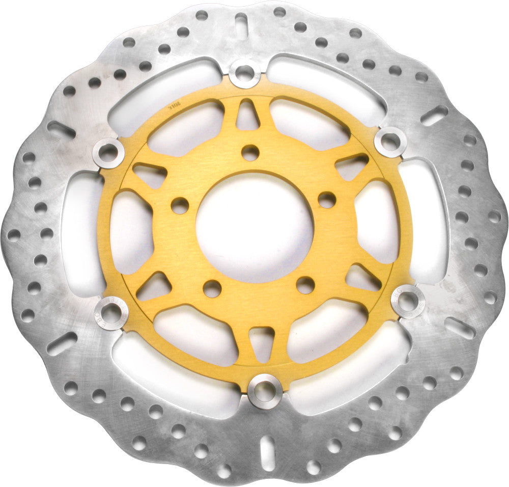 EBC Brakes MD3104XC XC Brake Rotor with S Drive System Contoured Profile