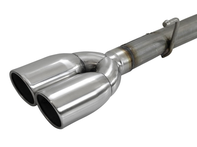 aFe Gemini XV 3in 304 SS Cat-Back Exhaust w/ Cutout 19-21 GM Silverado/Sierra 1500 V8- w/ Black Tips 49-34139-P