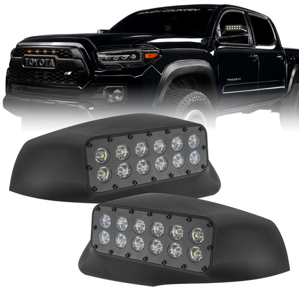 Oracle Lighting 16-23 Toyota Tacoma LED Off-Road Side Mirror Ditch Lights SEE WARRANTY 5919-001