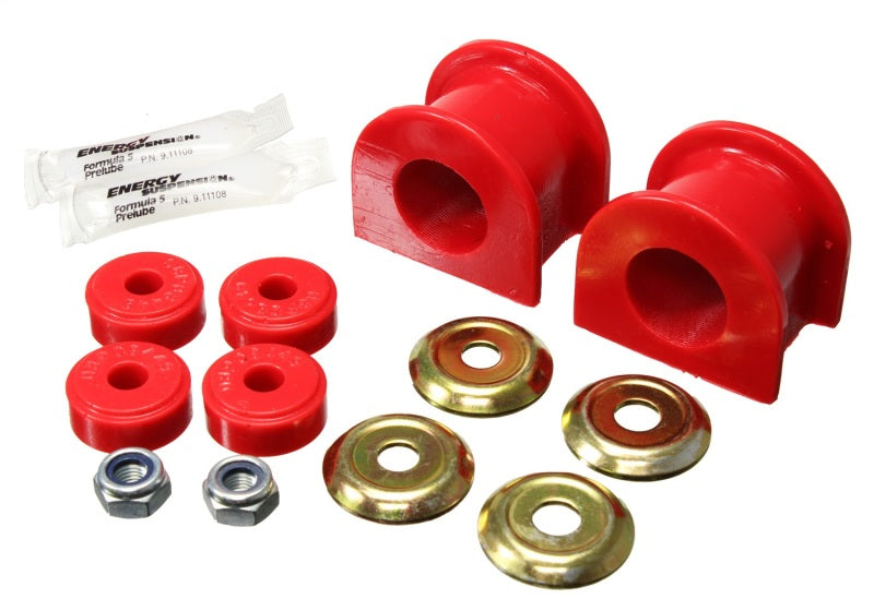 Energy Suspension 05-15 Toyota Tacoma 2WD 30mm Front Sway Bar Bushing Set Red 8.5153R