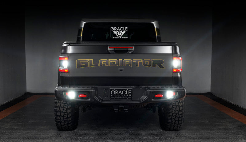 Oracle Lighting Rear Bumper Led Reverse Lights For Fits Jeep Gladiator Jt Mpn: